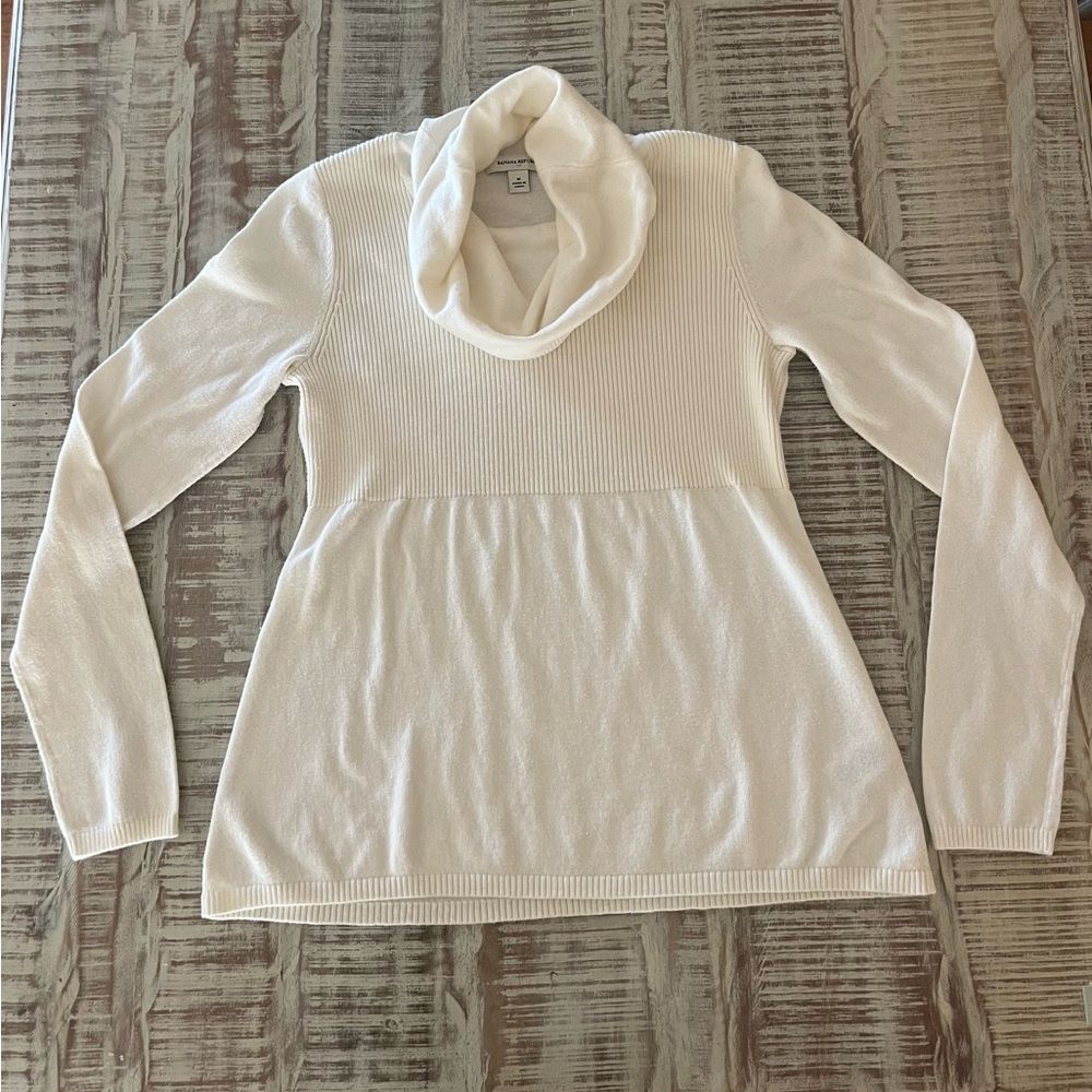 VINTAGE Banana Republic BABYDOLL cowl neck sweater